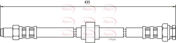 APEC Brake Hose HOS3125