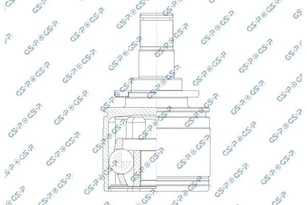 Комплект шарнірів, приводний вал, Gsp 602430