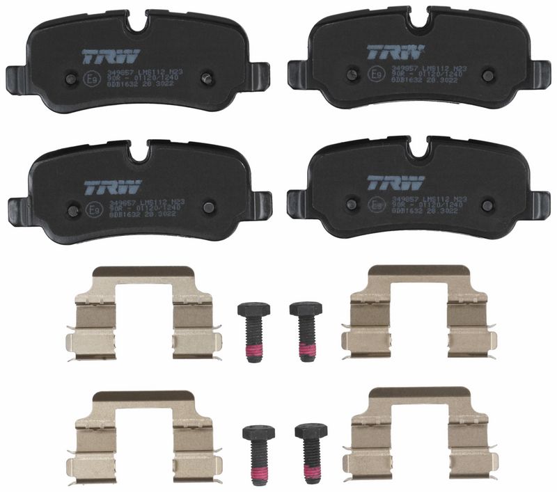 TRW GDB1632 Brake Pad Set, disc brake