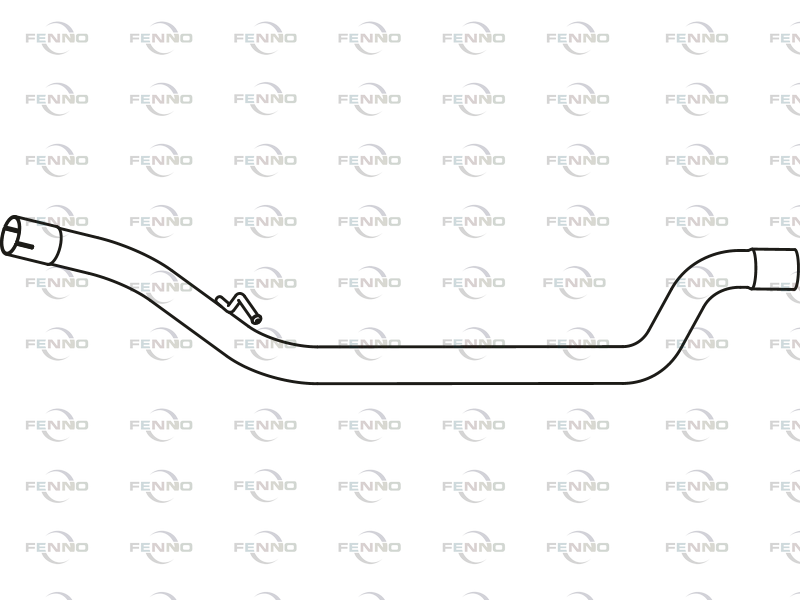 FENNO P23035 Exhaust Pipe
