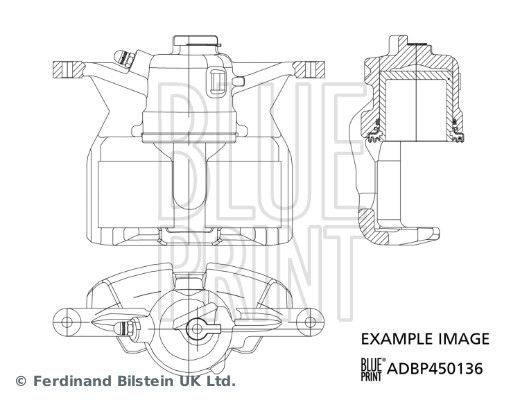 Blue Print Brake Caliper ADBP450136