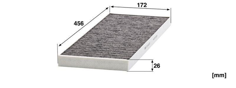 Filter, salongiõhk, MANN-FILTER CUK 46 025