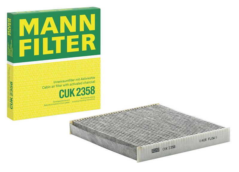 Filter, salongiõhk, MANN-FILTER CUK 2358