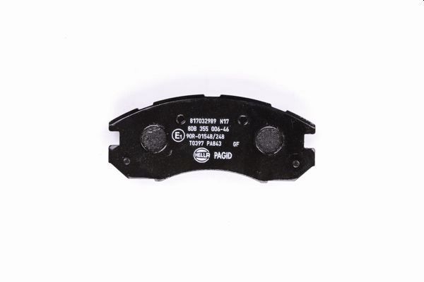 HELLA PAGID 8DB 355 006-461 Brake Pad Set, disc brake