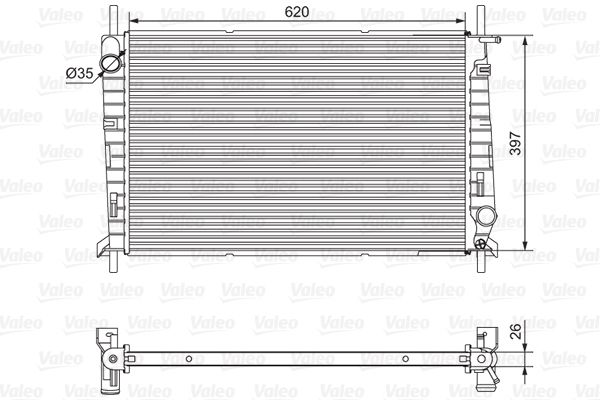 VALEO Radiateur 701527