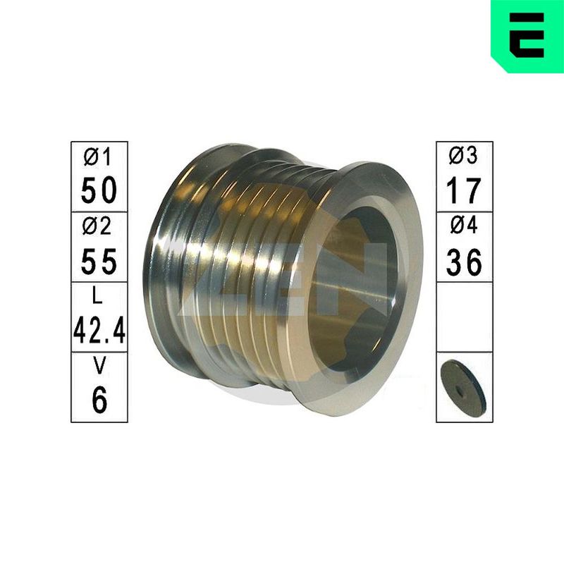 Шків, генератор, Era ZN5637