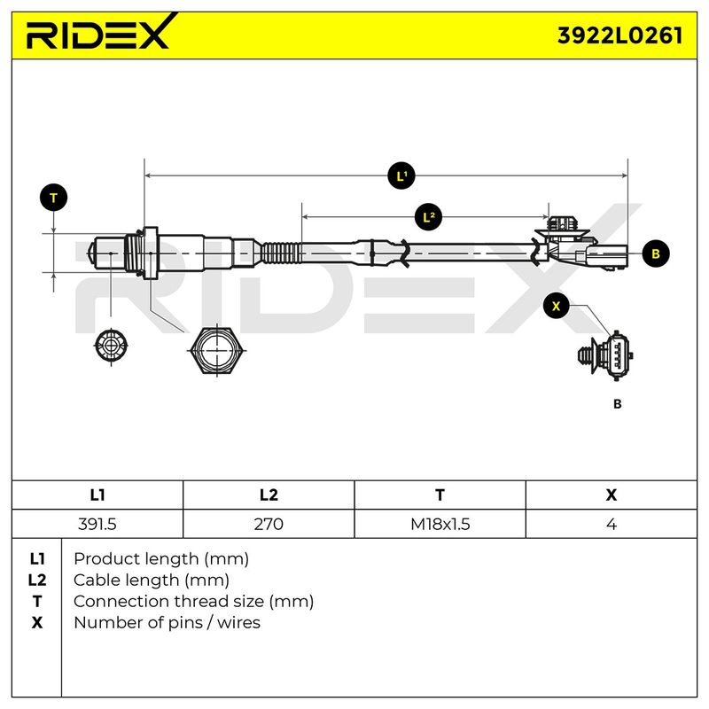 ламбда-сонда RIDEX