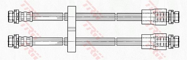 Гальмівний шланг, Trw PHA492