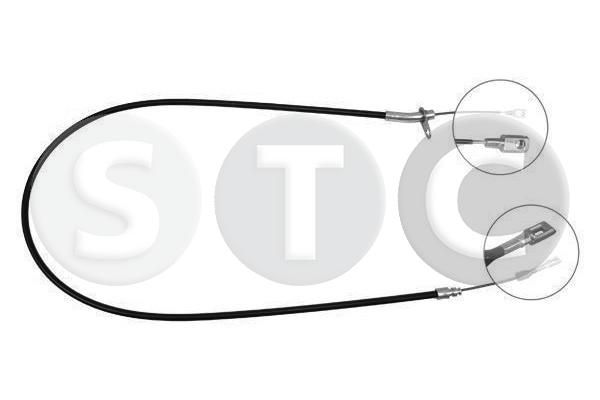 STC huzal, rögzítőfék T480927