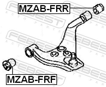 Puks, FEBEST MZAB-FRF