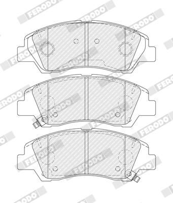 FERODO FDB4920 Brake Pad Set, disc brake