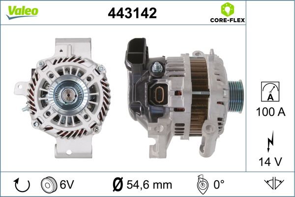 VALEO Dynamo / Alternator 443142