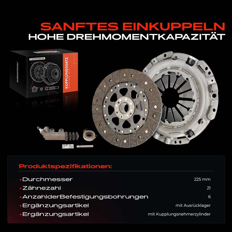 Frankberg 5481FB0037505 Clutch Kit