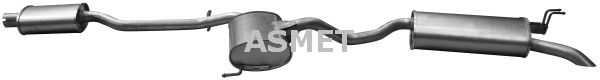 ASMET 16.036 Rear Muffler