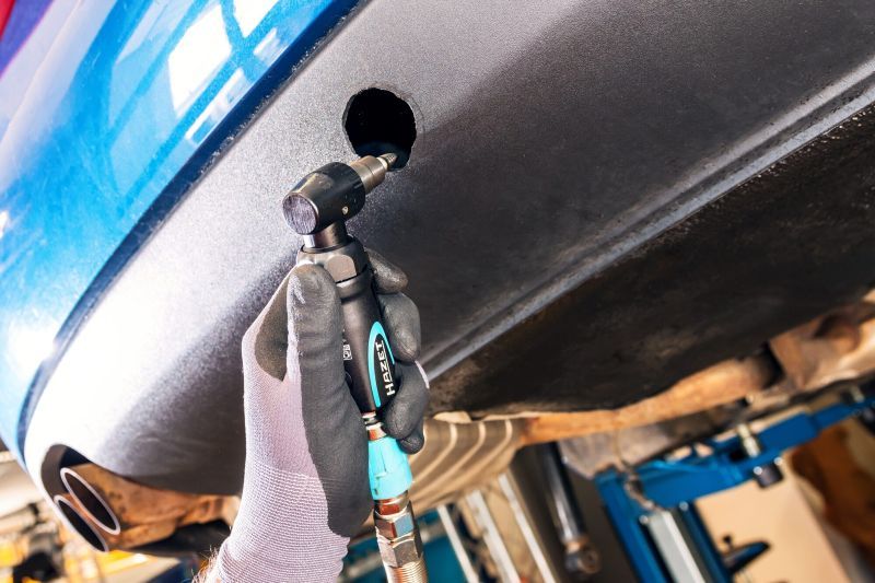 HAZET 9032M-5 Straight-grip Grinder (compressed air)