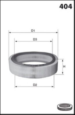 MISFAT Filtre à air P969
