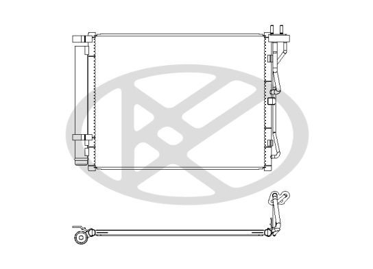 Kondensator, Klimaanlage