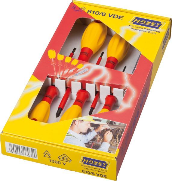 HAZET 810/6VDE Screwdriver Set