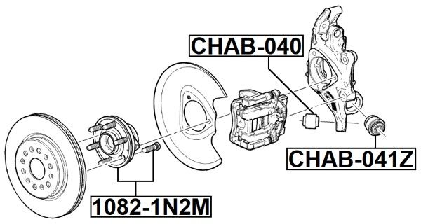 Puks, FEBEST CHAB-040