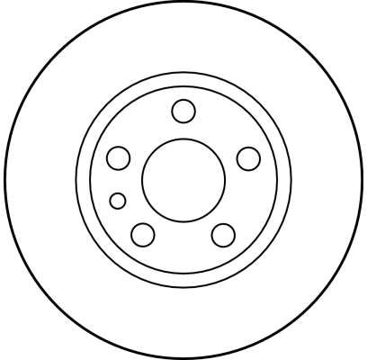 TRW DF2754 Brake Disc