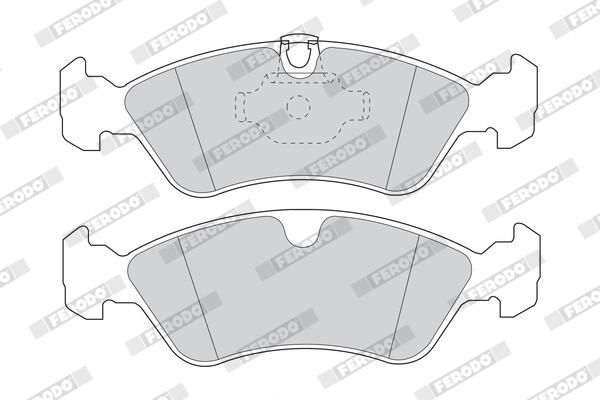 FERODO FDB1067 Brake Pad Set, disc brake