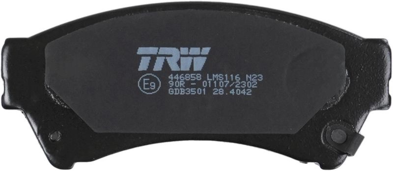 TRW GDB3501 Brake Pad Set, disc brake
