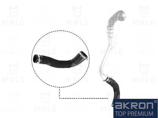 AKRON-MALÒ 350041A - Charge Air Hose