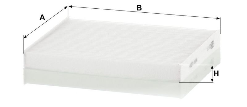 Filter, salongiõhk, MANN-FILTER CU 17 001