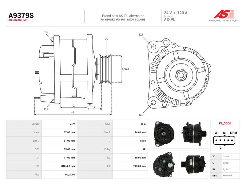 This part match OEM code: TM7505001