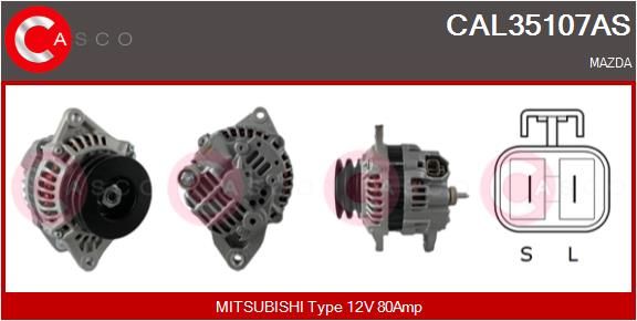 Генератор, Casco CAL35107AS