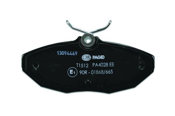 HELLA PAGID 8DB 355 011-961 Brake Pad Set, disc brake