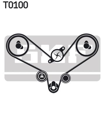 SKF VKMA 01200 Timing Belt Kit