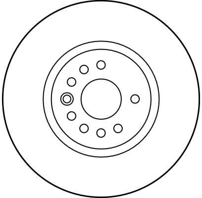 TRW DF2778S Brake Disc