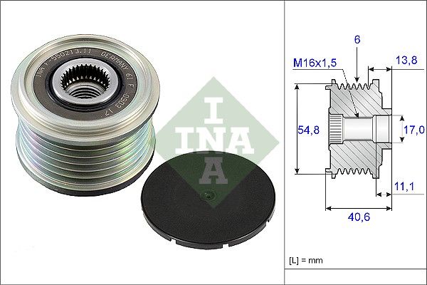 Schaeffler INA generátor szabadonfutó 535 0102 10