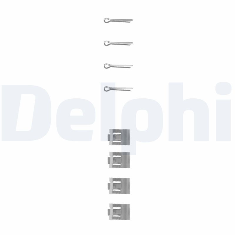 DELPHI tartozékkészlet, tárcsafékbetét LX0027