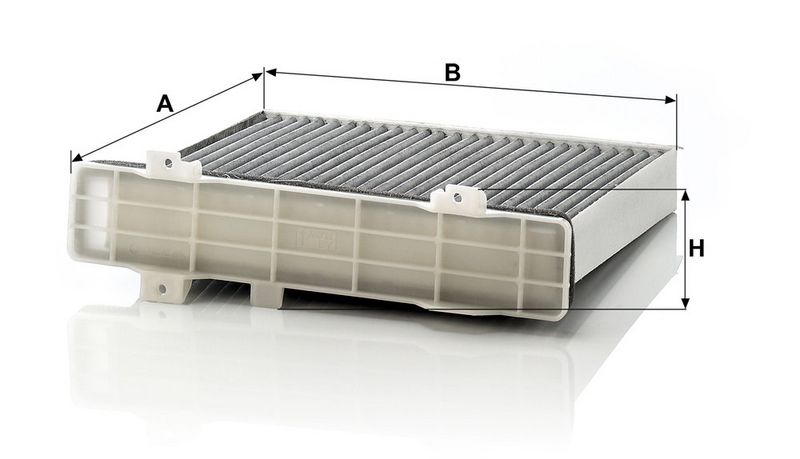 Filter, salongiõhk, MANN-FILTER CUK 2230, 1
