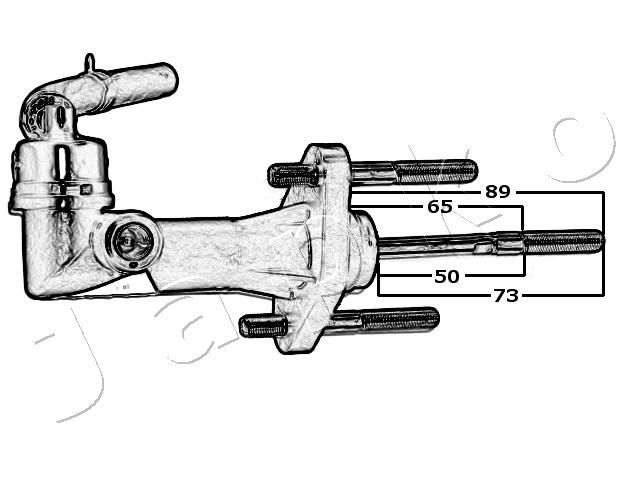 JAPKO 95K18 Master Cylinder, clutch