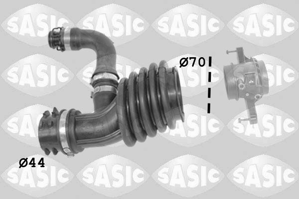 Шланг подачі наддувального повітря, Sasic 3336285