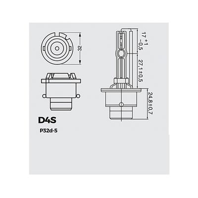 Simply D4S Lemputė D4S Xenon 12V 35W