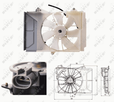 WILMINK GROUP ventilátor, motorhűtés WG1720634