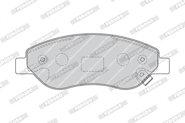 FERODO FDB1921 Brake Pad Set, disc brake
