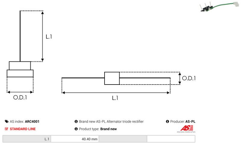 Seadistaja, generaator, AS-PL ARC4001