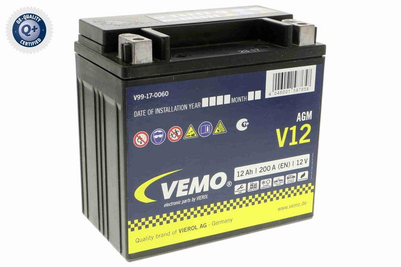 VEMO Indító akkumulátor V99-17-0060