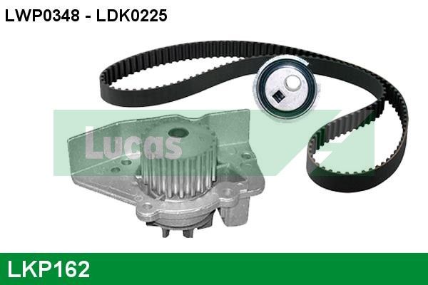 LUCAS Vízpumpa + fogasszíj készlet LKP162
