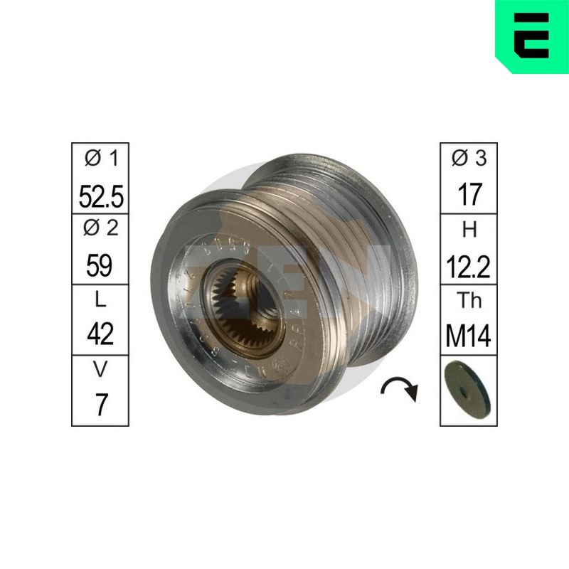 Механізм вільного ходу генератора, Era ZN5503