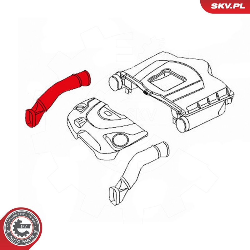 Õhutoru, õhufilter, ESEN SKV 43SKV920