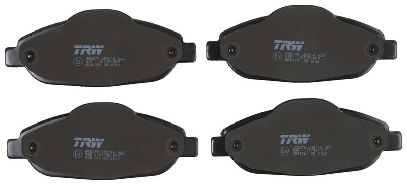 TRW GDB1761 Brake Pad Set, disc brake