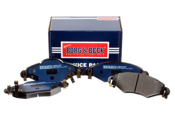 BORG & BECK fékbetétkészlet, tárcsafék BBP1808