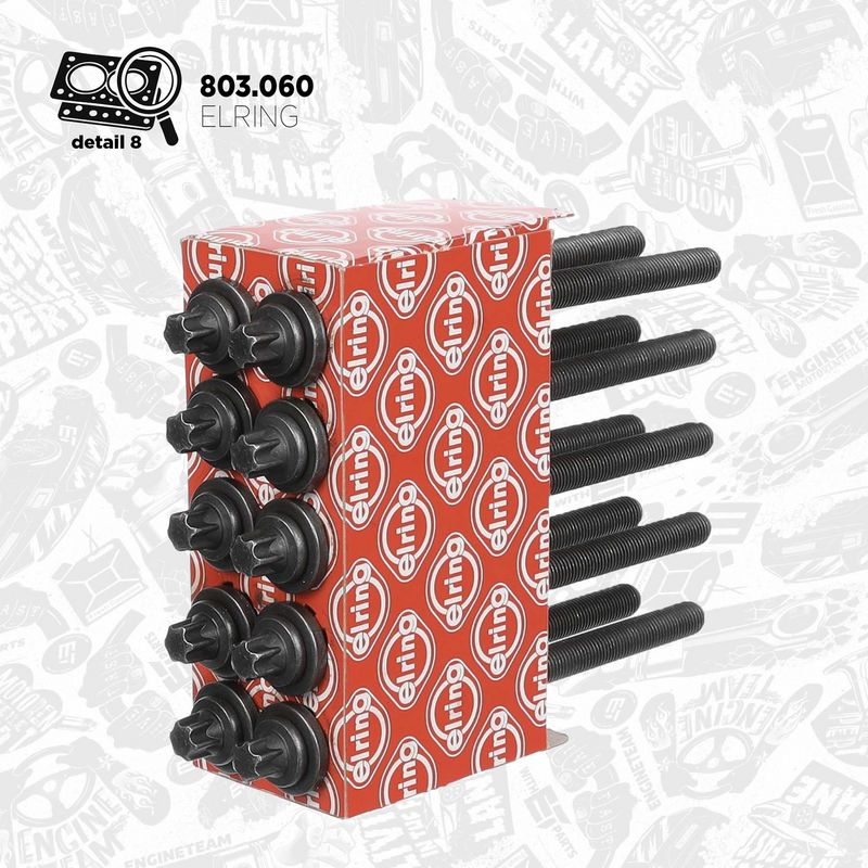 ET ENGINETEAM TS0046BT Gasket Kit, cylinder head