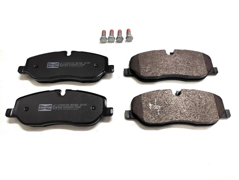 Plaquettes+de+frein+à+disque CHAMPION 572521CH